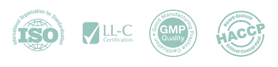 certifications GMP certified novel food manufacturer that operates under the highest manufacturing standards